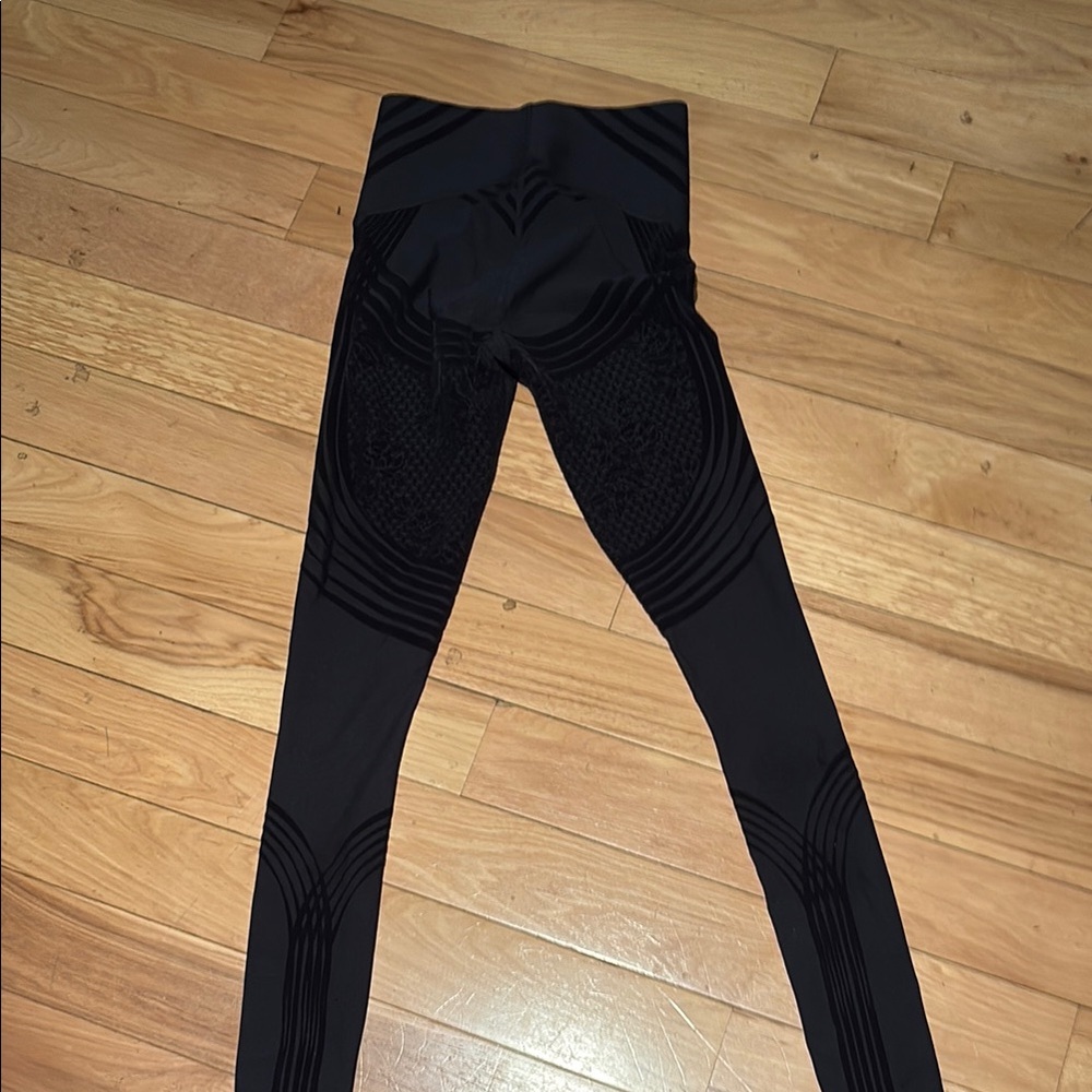Savage X Fenty “special fx” black Leggings with Logo Detail